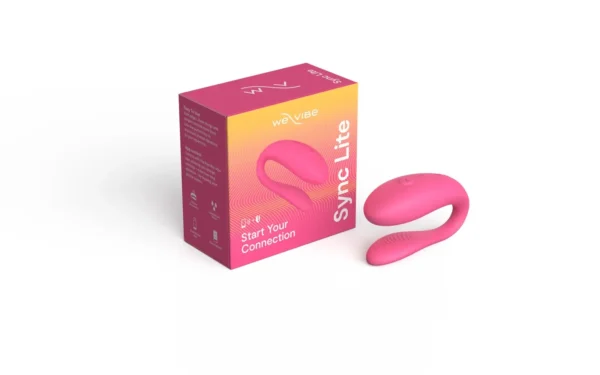 Смарт-вибратор для пар We-Vibe Sync, 10 виброрежимов, можно совмещать с проникающим сексом