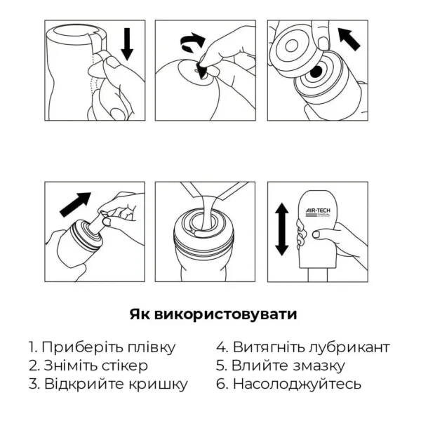 Мастурбатор Tenga Air-Tech, более высокая аэростимуляция и всасывающий эффект