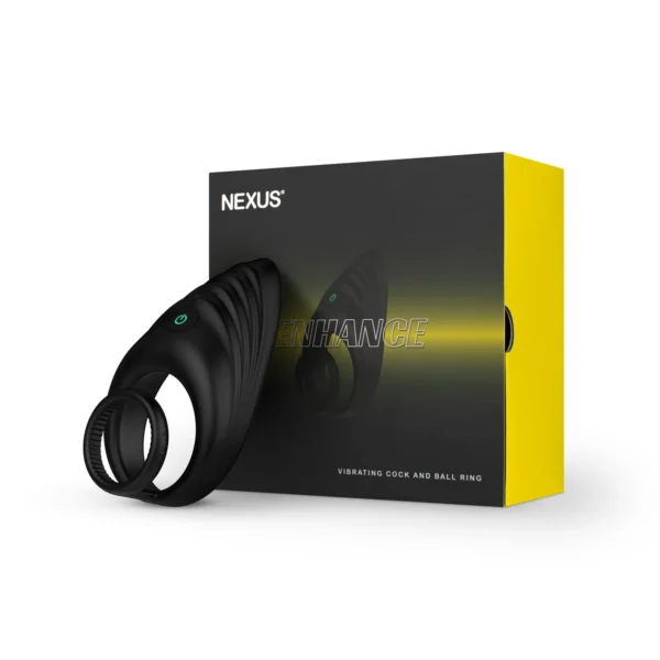 Ерекційне віброкільце Nexus Enhance Vibrating Cock and Ball Ring