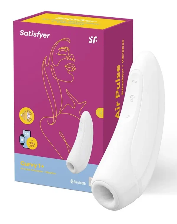 Вакуумный стимулятор клитора Satisfyer Curvy 1+