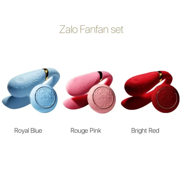 Смартвібратор для пар Zalo Fanfan set Royal