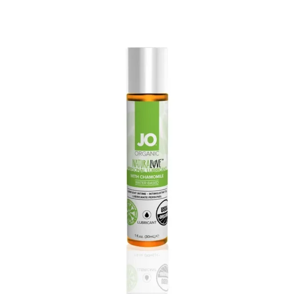 Змазка на водній основі JO NATURALOVE — ORGANIC з екстрактом листя агави та ромашки 30 ml