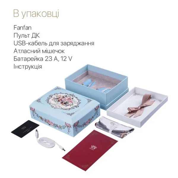 Смартвібратор для пар Zalo Fanfan set Royal