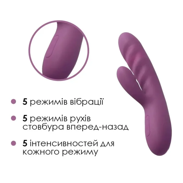Вибратор-кролик Svakom Avery Lilac