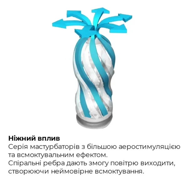 Мастурбатор Tenga Air-Tech, более высокая аэростимуляция и всасывающий эффект