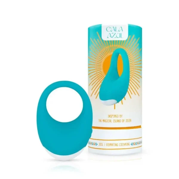 Эрекционное кольцо Cala Azul – Jose Vibrating Cockring
