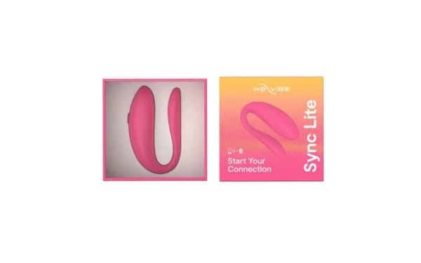 Смарт-вибратор для пар We-Vibe Sync, 10 виброрежимов, можно совмещать с проникающим сексом