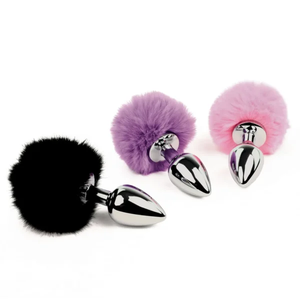 Анальна пробка FeelzToys – Bunny Tails Butt Plug