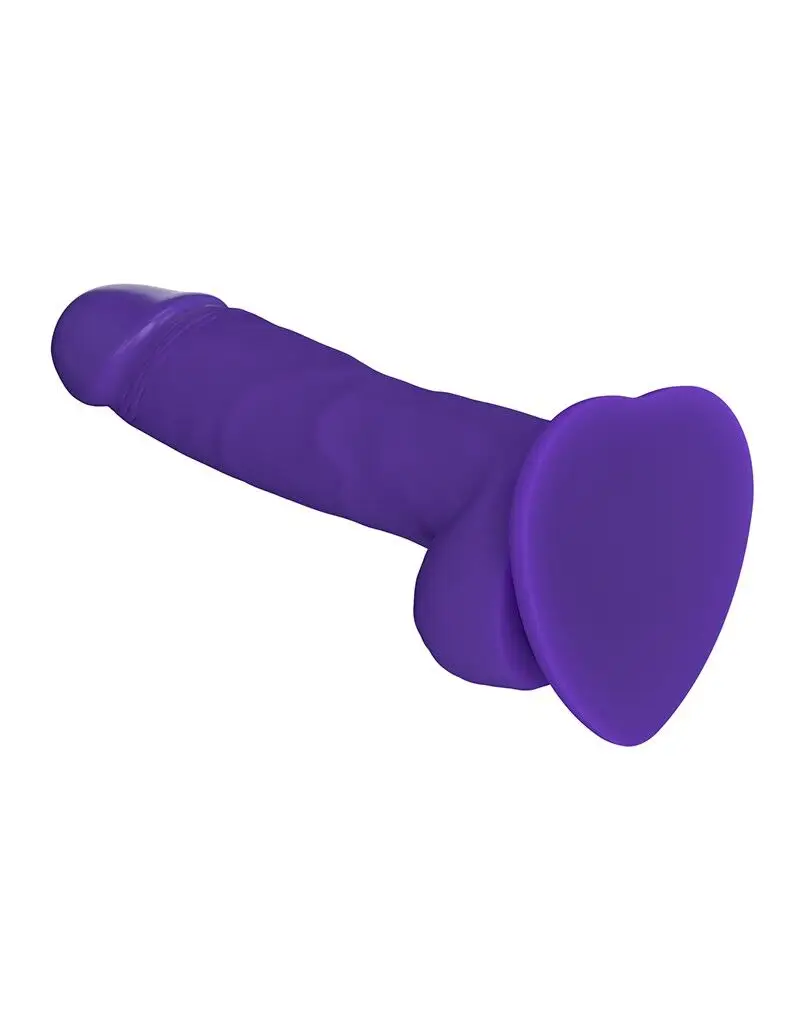 Реалістичний фалоімітатор Strap-On-Me SOFT REALISTIC DILDO Violet