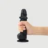 Реалістичний фалоімітатор Strap-On-Me Sliding Skin Realistic Dildo Black