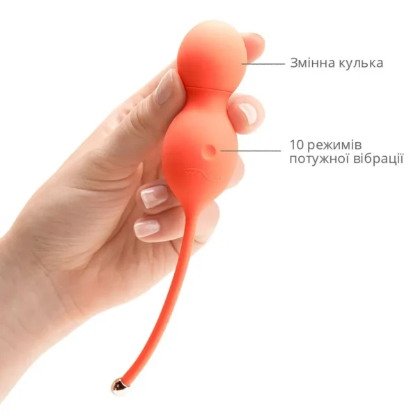 Смарт вагінальні кульки з вібрацією We-Vibe Bloom