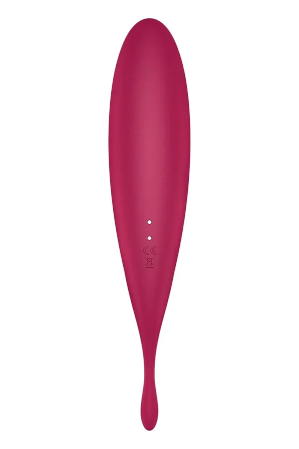 Смарт-вібратор для клітора з вакуумною стимуляцією Satisfyer Twirling Pro+