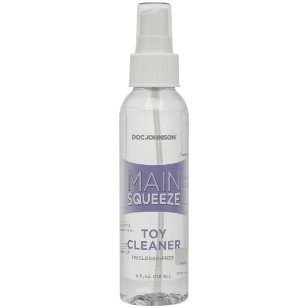 Очищувальний засіб для іграшок Doc Johnson Main Squeeze Toy Cleaner (118 мл) антибактеріальний