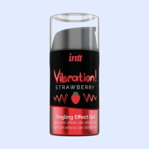 Рідкий вібратор Intt Vibration, смак полуниці 15 ml