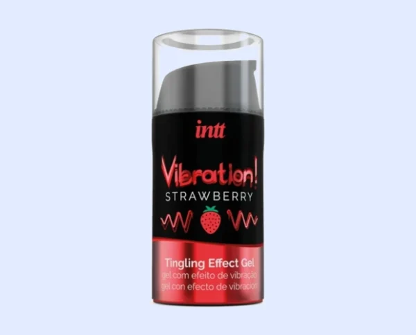 Рідкий вібратор Intt Vibration, смак полуниці 15 ml