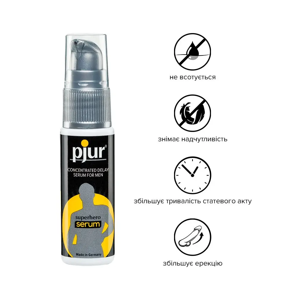 Пролонгувальний гель pjur Superhero Serum