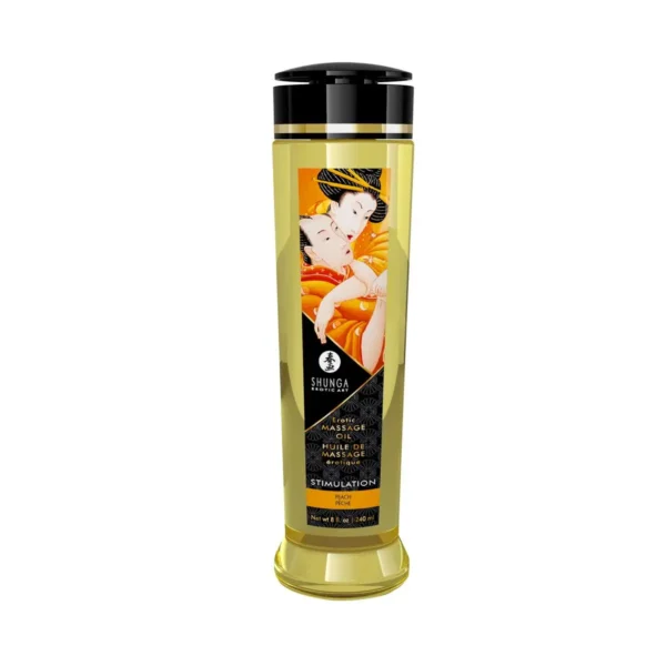 Масажна олія Shunga Stimulation – Peach