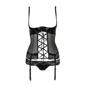 Корсет з відкритими грудьми Passion Exclusive NORTH CORSET