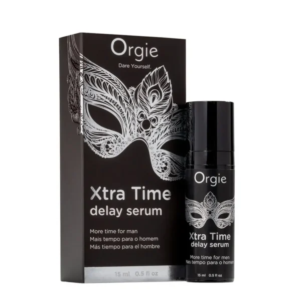 Сироватка-пролонгатор Orgie Xtra Time Delay Serum, 15 мл, без анестетиків, на силіконовій основі