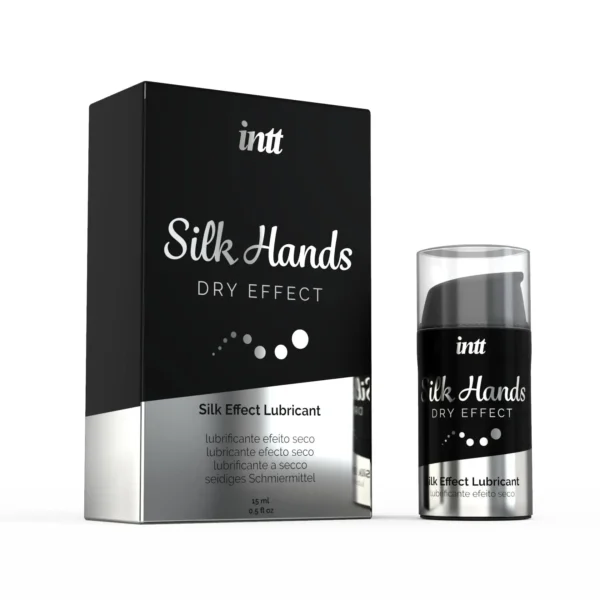 Ультрагуста силіконова змазка Intt Silk Hands (15 мл) з шовковистим ефектом