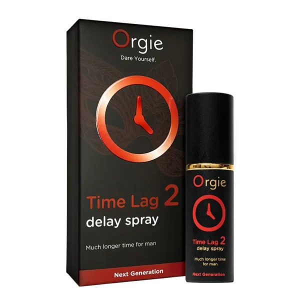 Спрей-пролонгатор Orgie Time Lag 2 Delay Spray, 10 мл, без анестетиків, з екстрактом даміани