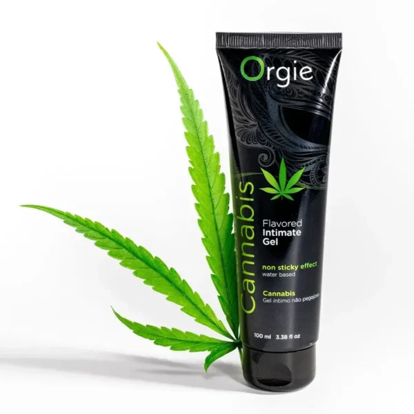 Лубрикант Orgie на водній основі Lube Tube Cannabis 100 мл канабіс