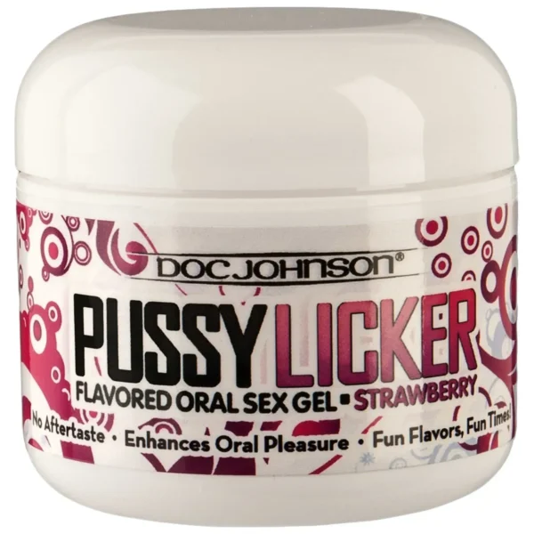 Смачний гель для кунілінгусу Doc Johnson Pussy Licker Strawberry 56 г
