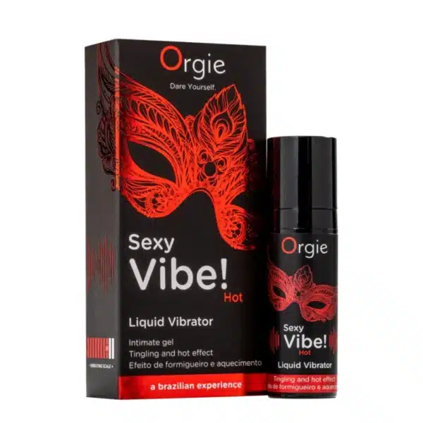 Рідкий вібратор Orgie Sexy Vibe 15 мл зігріваючий ефект
