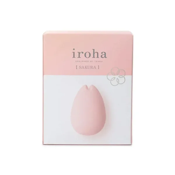 Минивибратор IROHA SAKURA раздвоенный кончик 5 режимов перезаряжается