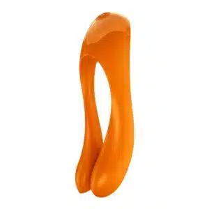 Вібратор на палець Candy Cane Satisfyer помаранчевий