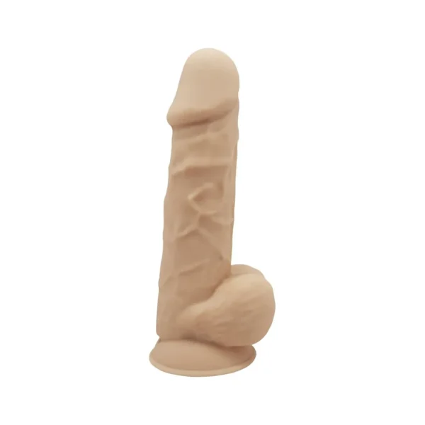 Фалоімітатор з вібрацією SilexD Norman Vibro Flesh  діаметр 5 см
