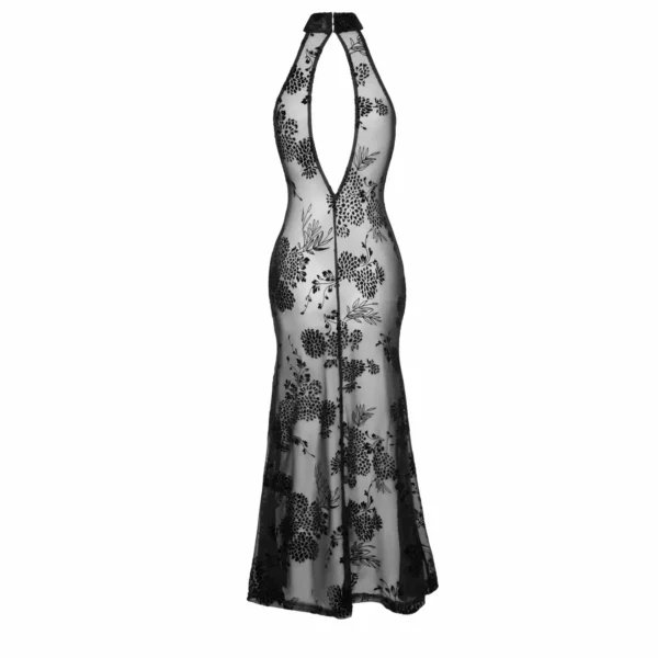 Довга сітчаста сукня Noir Handmade F239