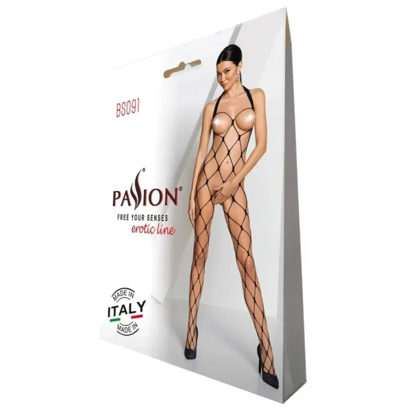 Бодістокінг у велику сітку Passion BS091