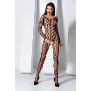 Комбінезон сітка Passion BS068 чорний